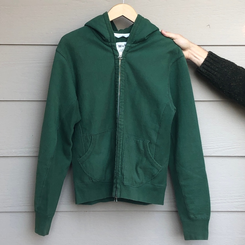 Heavy Weight Zip Front Hoodie - S